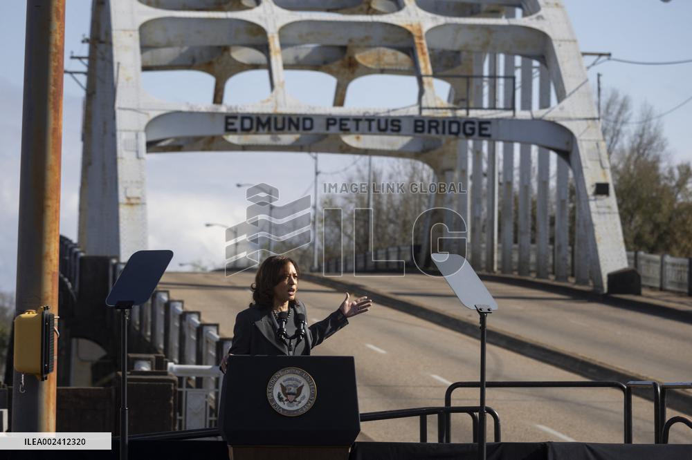 AL: Vice President Harris visits Selma, AL