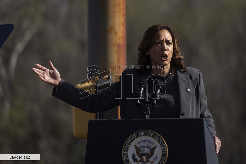 AL: Vice President Harris visits Selma, AL