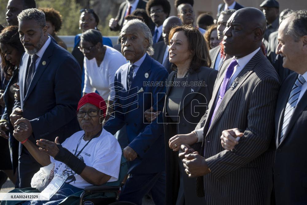AL: Vice President Harris visits Selma, AL