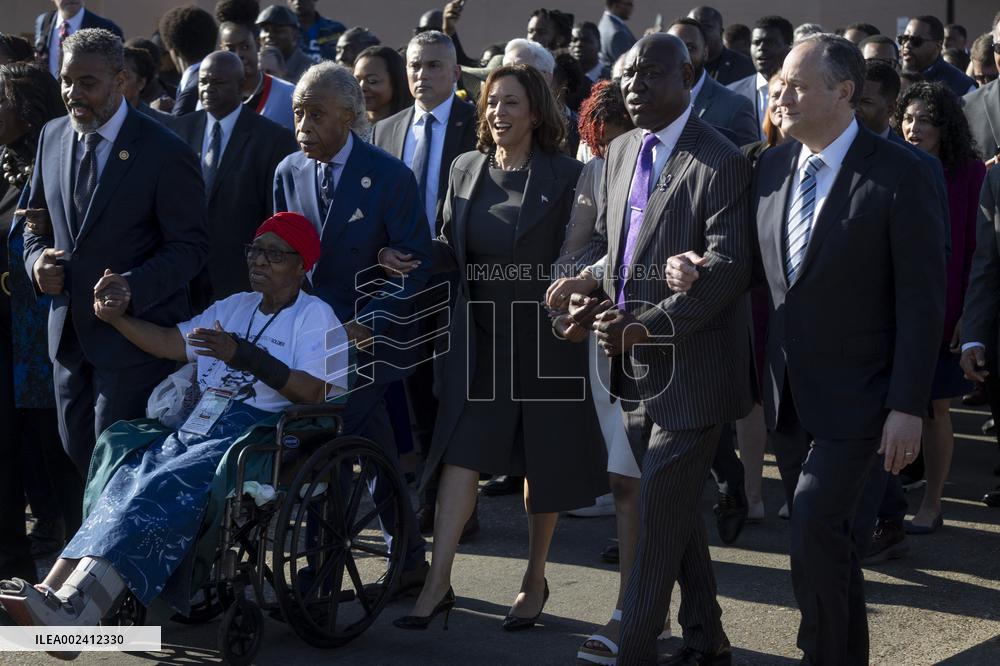 AL: Vice President Harris visits Selma, AL