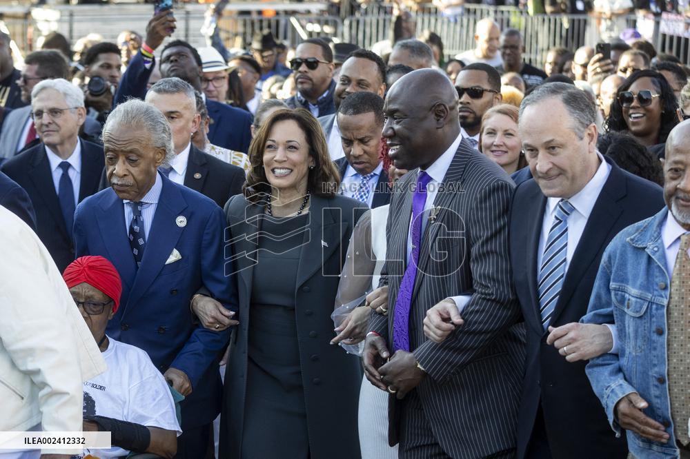 AL: Vice President Harris visits Selma, AL
