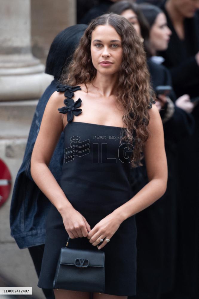 PFW Valentino Arrivals