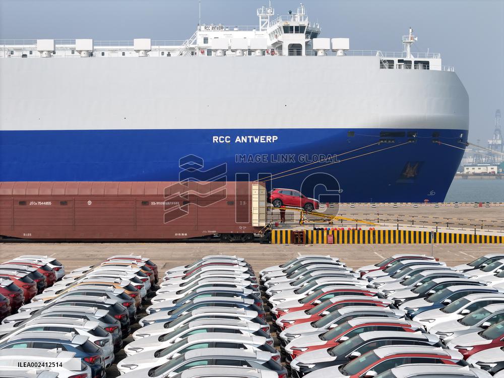 Vehicle Expor From Yantai Port