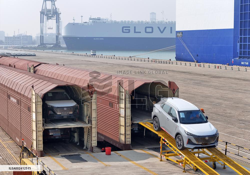Vehicle Expor From Yantai Port
