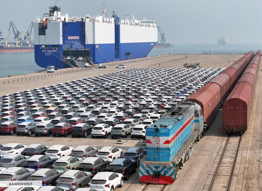 Vehicle Expor From Yantai Port