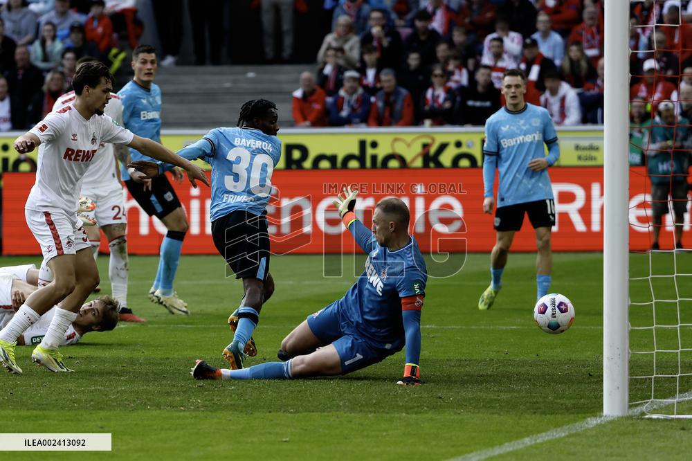 (SP)GERMANY-COLOGNE-FOOTBALL-BUNDESLIGA-COLOGNE VS LEVERKUSEN