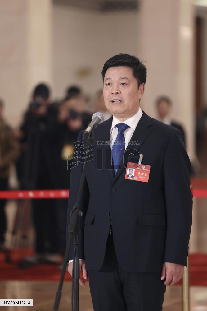 (TWO SESSIONS) CHINA-BEIJING-CPPCC-MEMBERS-INTERVIEW (CN)