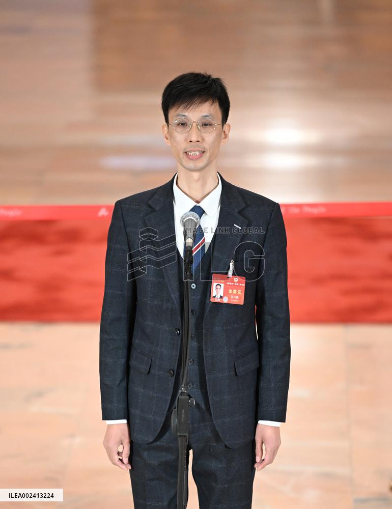 (TWO SESSIONS) CHINA-BEIJING-CPPCC-MEMBERS-INTERVIEW (CN)