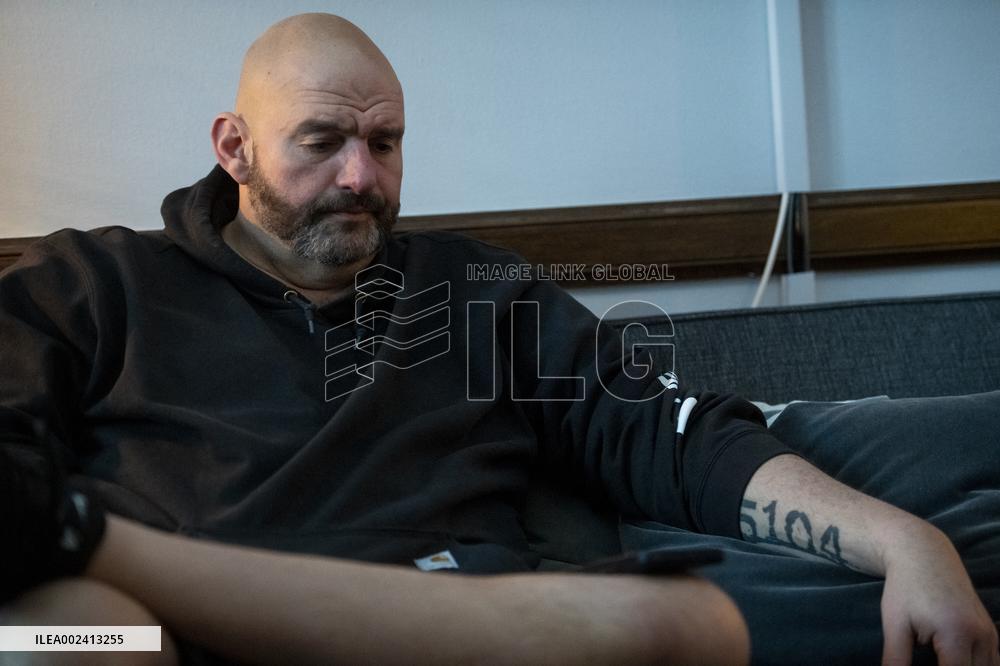 US Senator John Fetterman Portrait - Washington