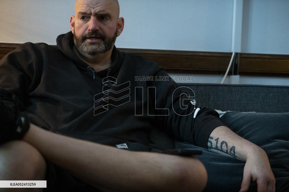 US Senator John Fetterman Portrait - Washington