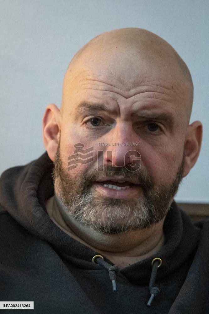 US Senator John Fetterman Portrait - Washington