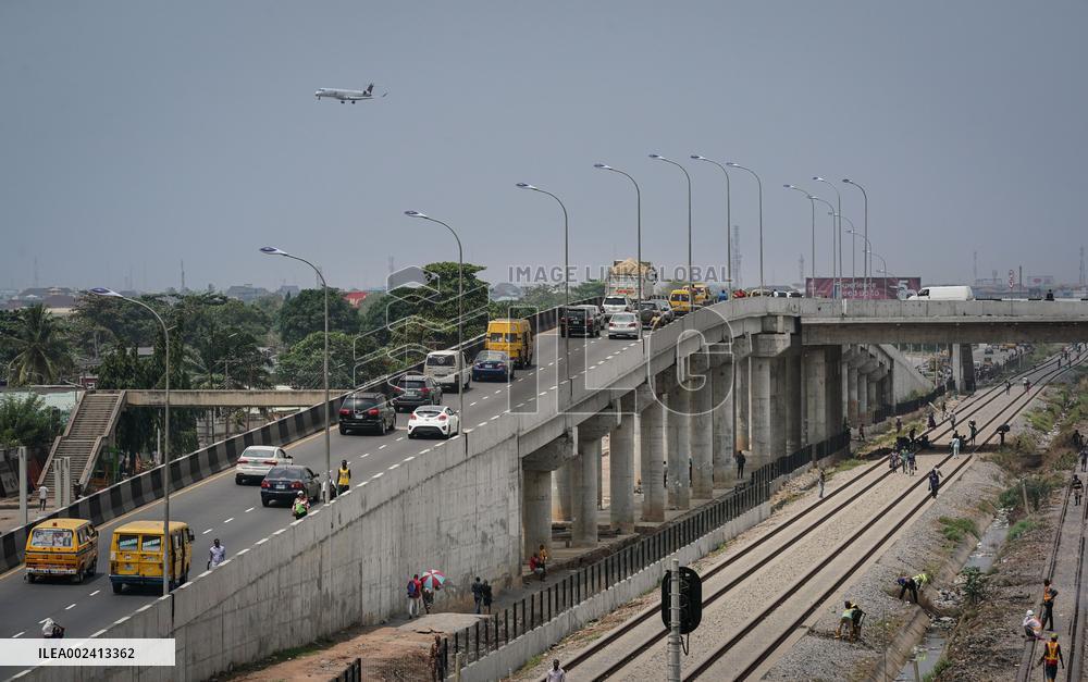 NIGERIA-LAGOS-CITY VIEW