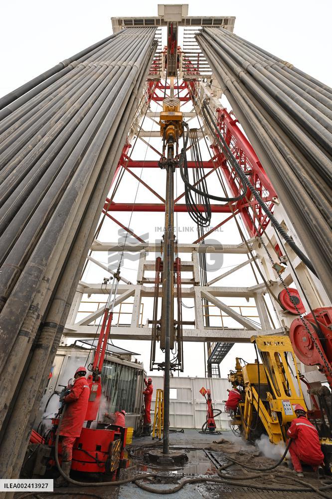 CHINA-XINJIANG-TAKLIMAKAN DESERT-DEEP-EARTH BOREHOLE DRILLING-10,000M (CN)