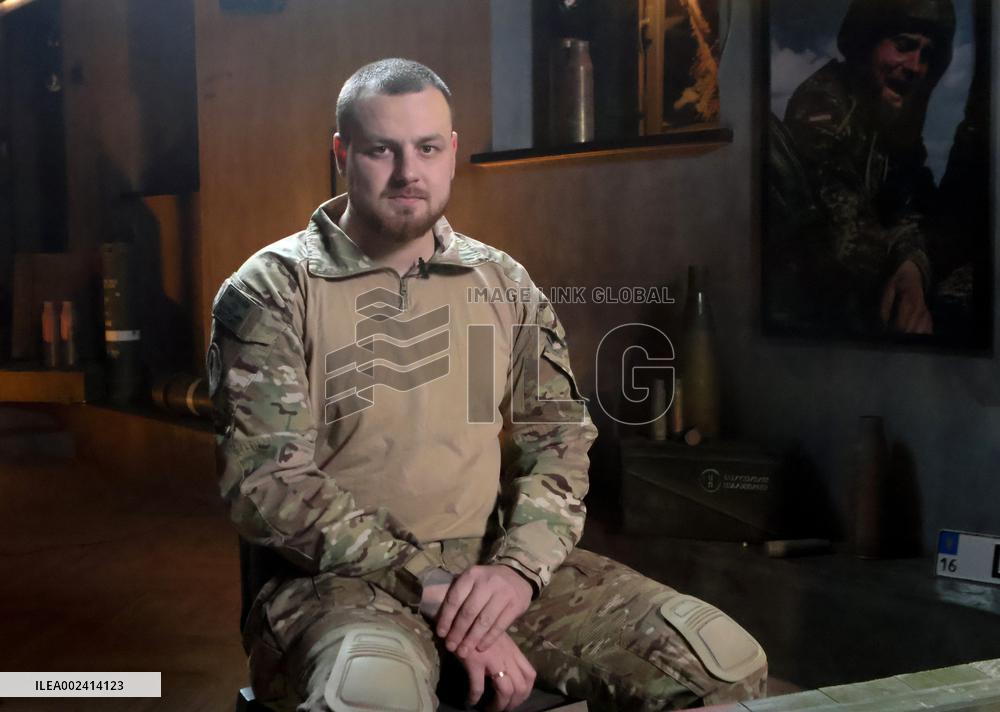 Serviceman Dronho on Station Kramatorsk programme