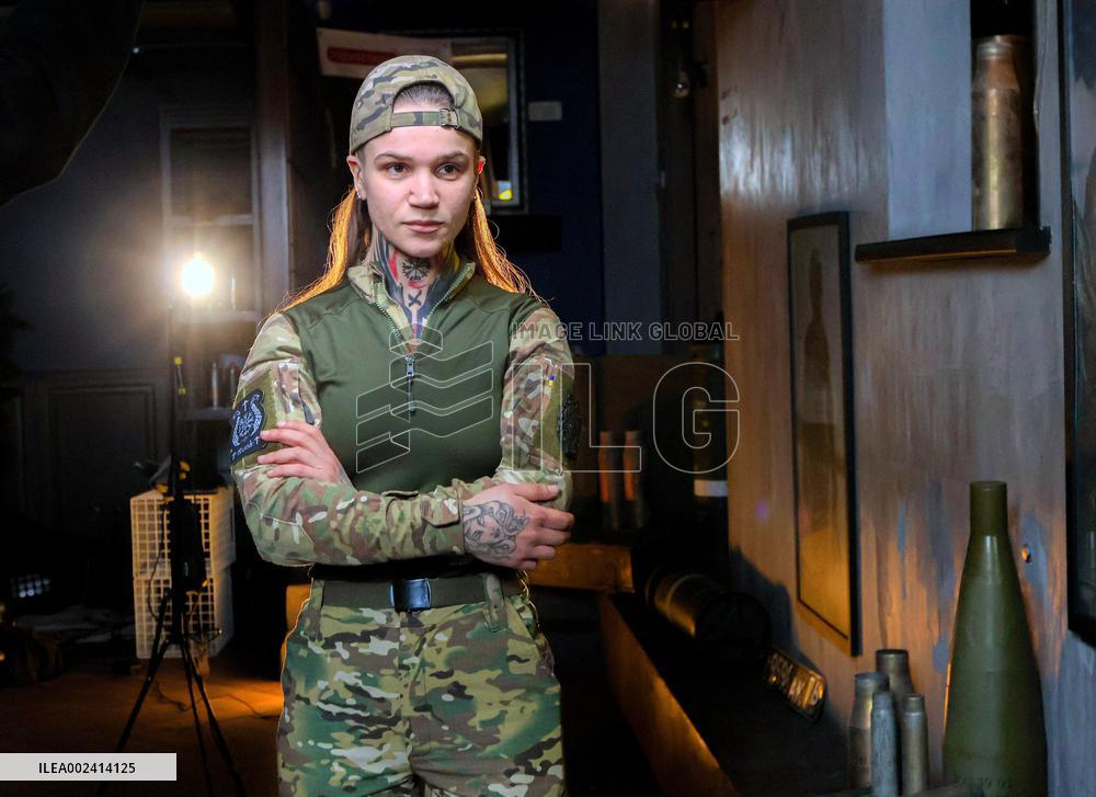 Servicewoman Runa on Station Kramatorsk programme