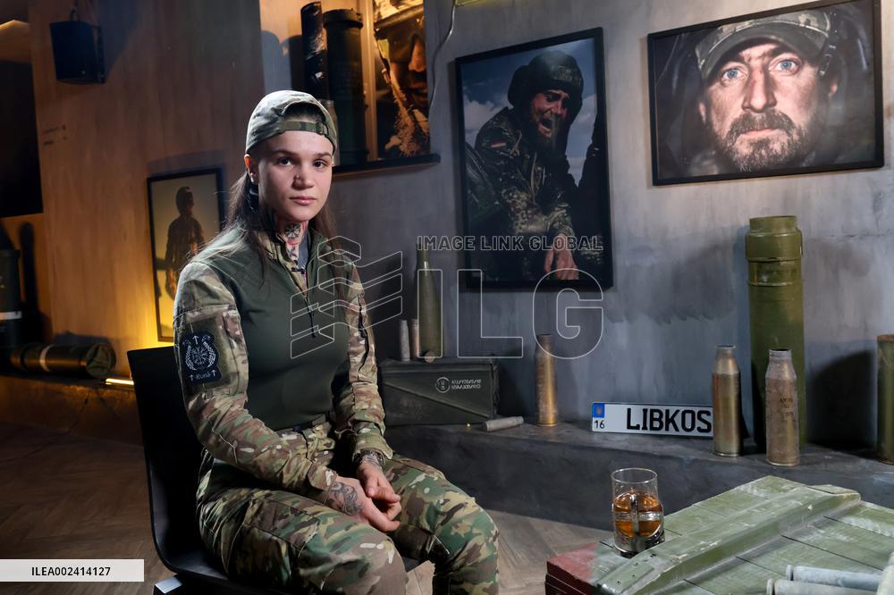 Servicewoman Runa on Station Kramatorsk programme