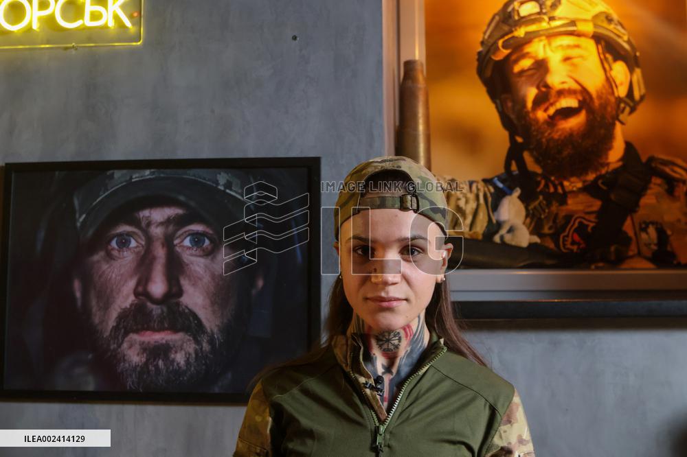 Servicewoman Runa on Station Kramatorsk programme