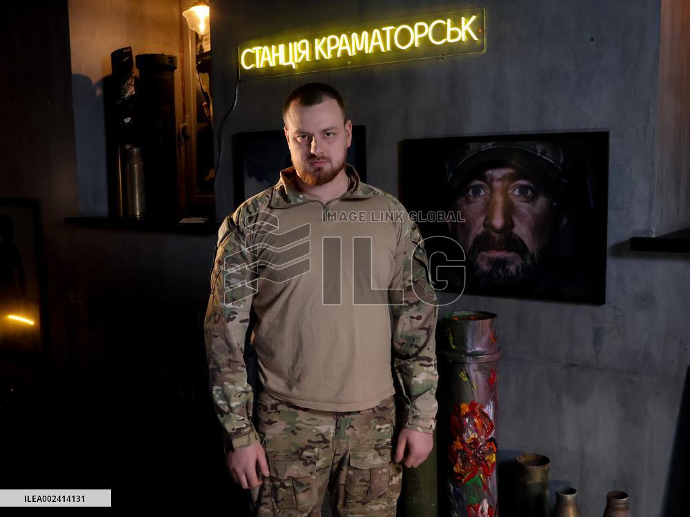 Serviceman Dronho on Station Kramatorsk programme