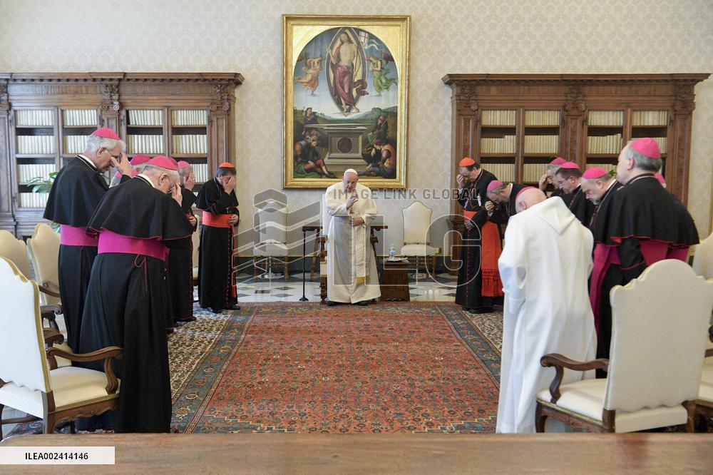 Pope Francis receives Tuscany's bishops - Vatican