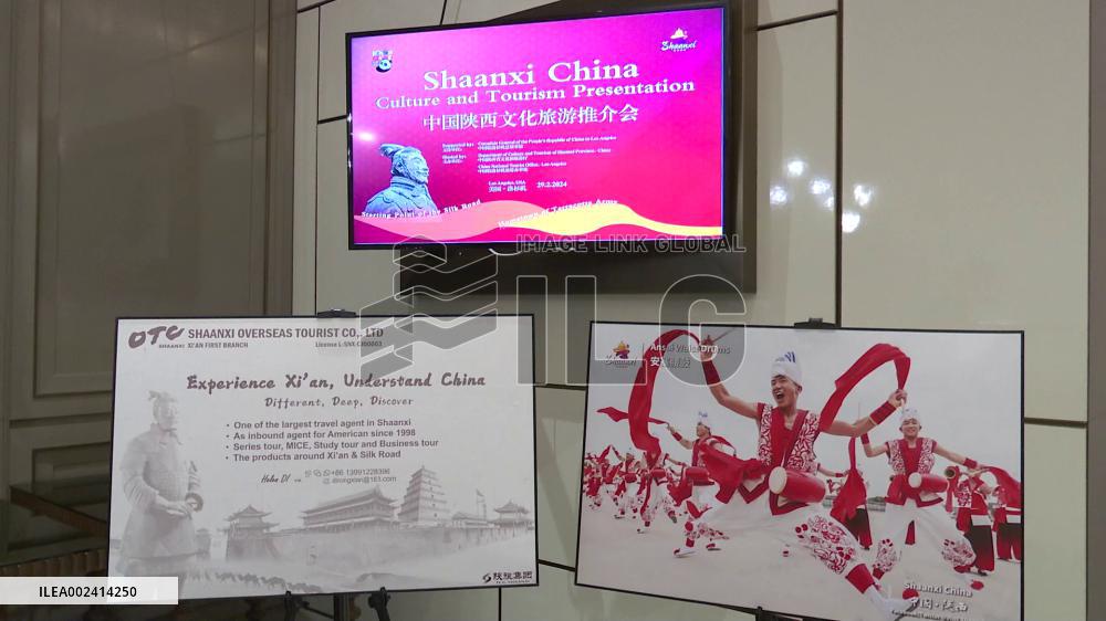 Cultural, tourism event held in Los Angeles to promote China's Shaanxi Province