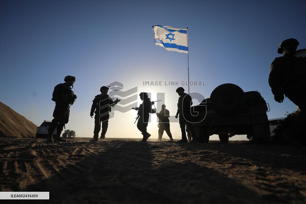 ISRAEL-GAZA BORDER-MILITARY TRAINING