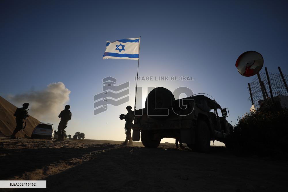 ISRAEL-GAZA BORDER-MILITARY TRAINING