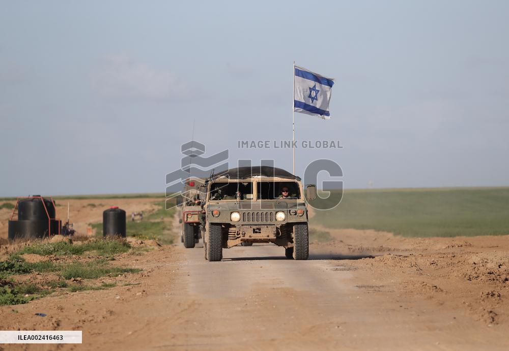 ISRAEL-GAZA BORDER-MILITARY TRAINING