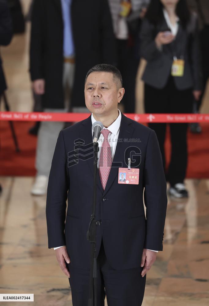 (TWO SESSIONS) CHINA-BEIJING-NPC-DEPUTIES-INTERVIEW (CN)