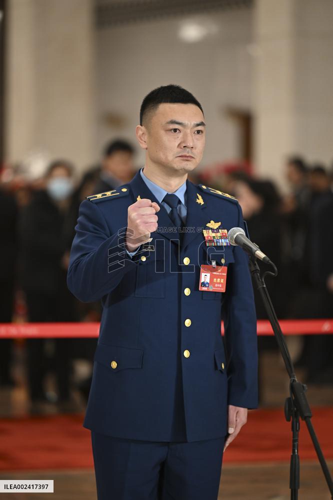 (TWO SESSIONS) CHINA-BEIJING-NPC-DEPUTIES-INTERVIEW (CN)