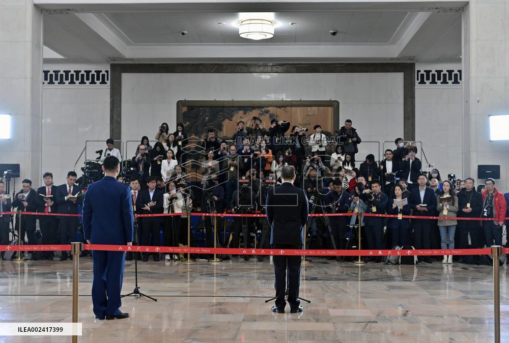 (TWO SESSIONS) CHINA-BEIJING-NPC-DEPUTIES-INTERVIEW (CN)