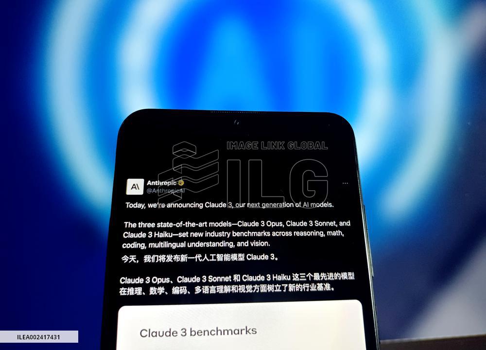 Anthropic Releases Claude 3 Series Model