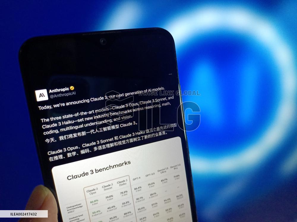 Anthropic Releases Claude 3 Series Model