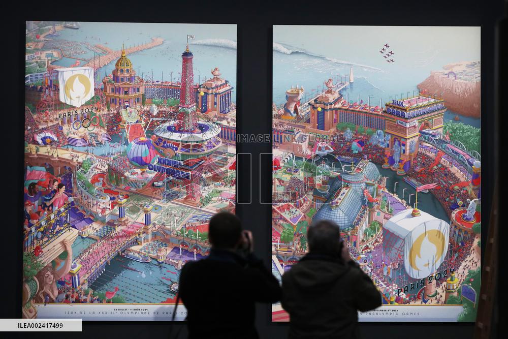 (SP)FRANCE-PARIS-OLYMPIC GAMES 2024-OFFICIAL POSTER