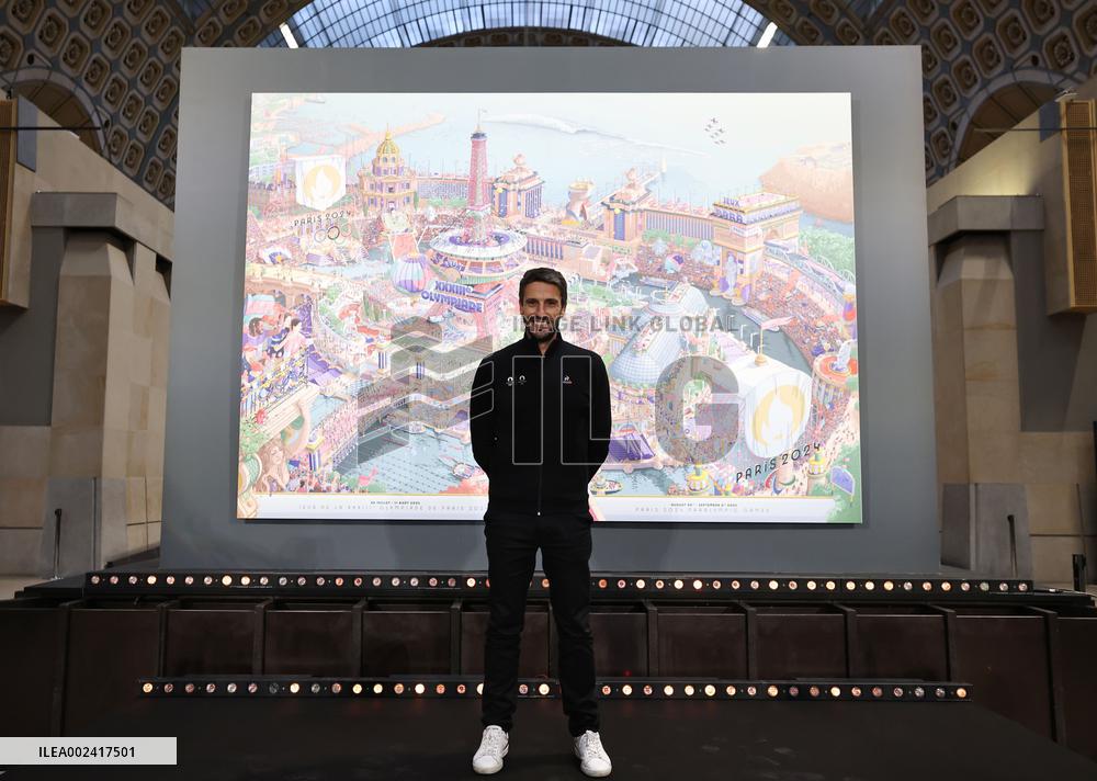 (SP)FRANCE-PARIS-OLYMPIC GAMES 2024-OFFICIAL POSTER