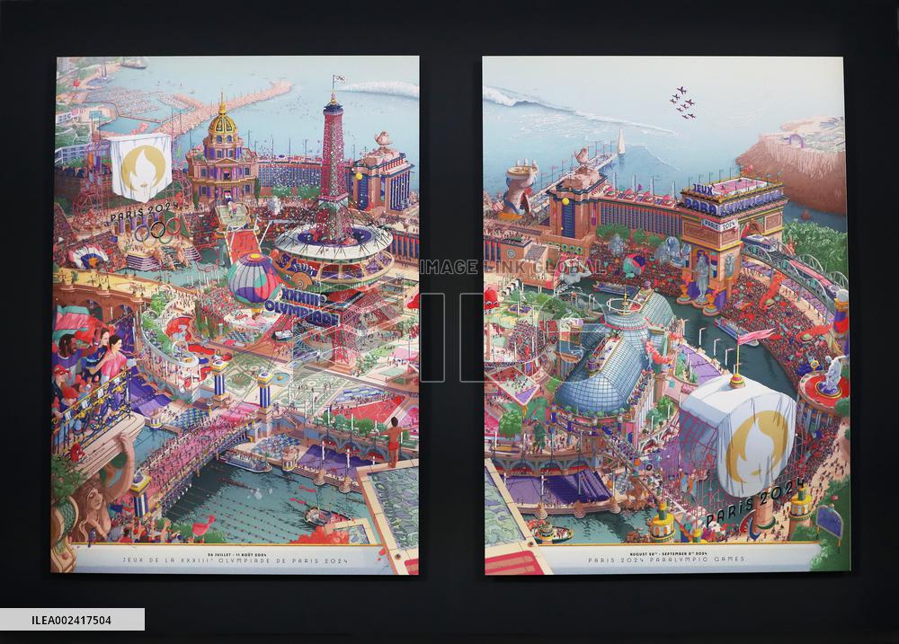 (SP)FRANCE-PARIS-OLYMPIC GAMES 2024-OFFICIAL POSTER
