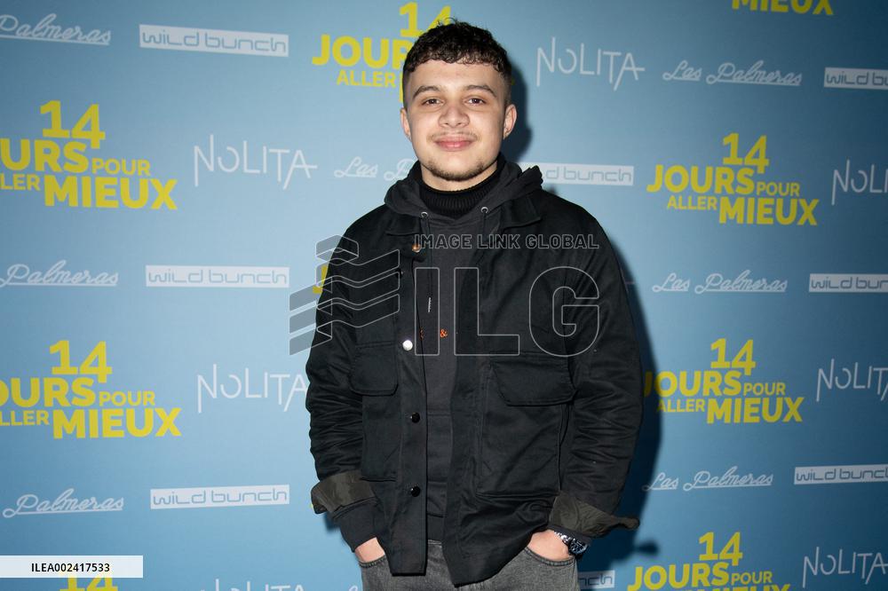 14 Jours Pour Aller Mieux Premiere