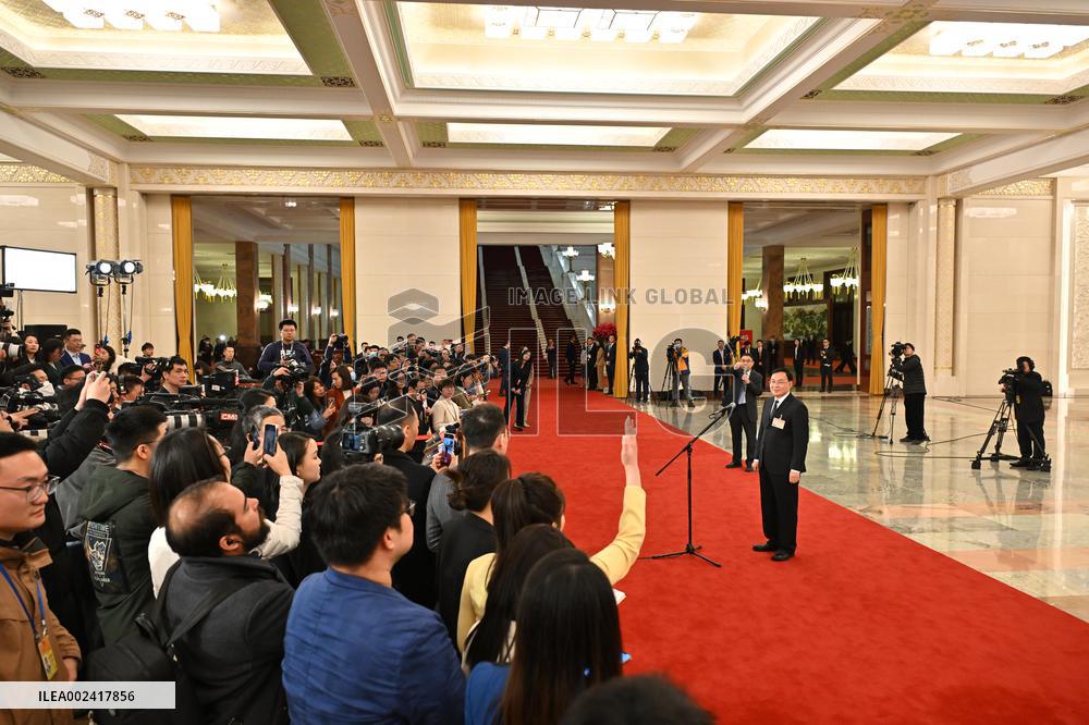 (TWO SESSIONS) CHINA-BEIJING-NPC-MINISTERS-INTERVIEW (CN)