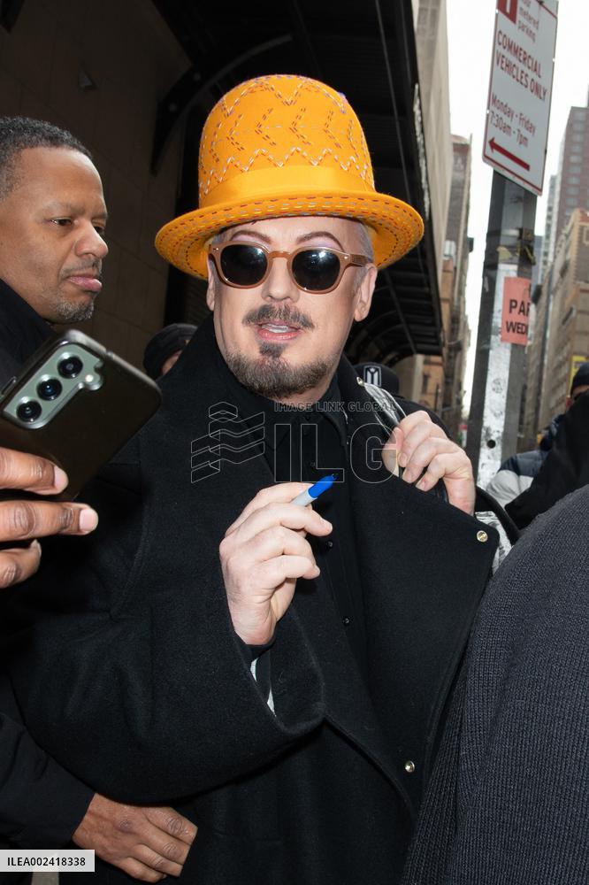 Boy George Out - NYC