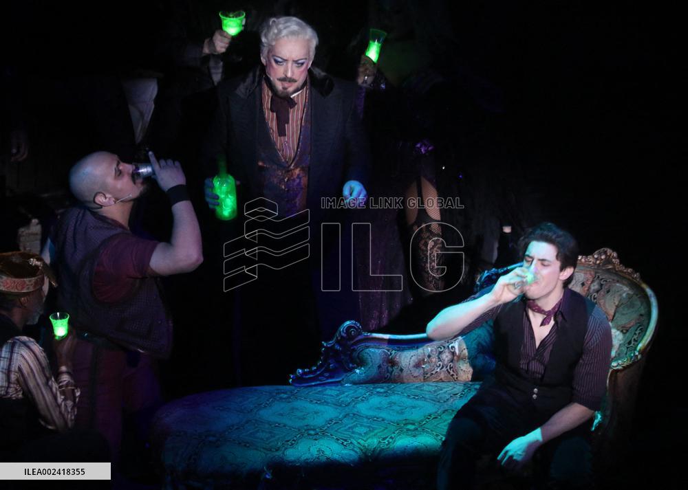 Boy George Performs In Moulin Rouge The Musical Play - NYC