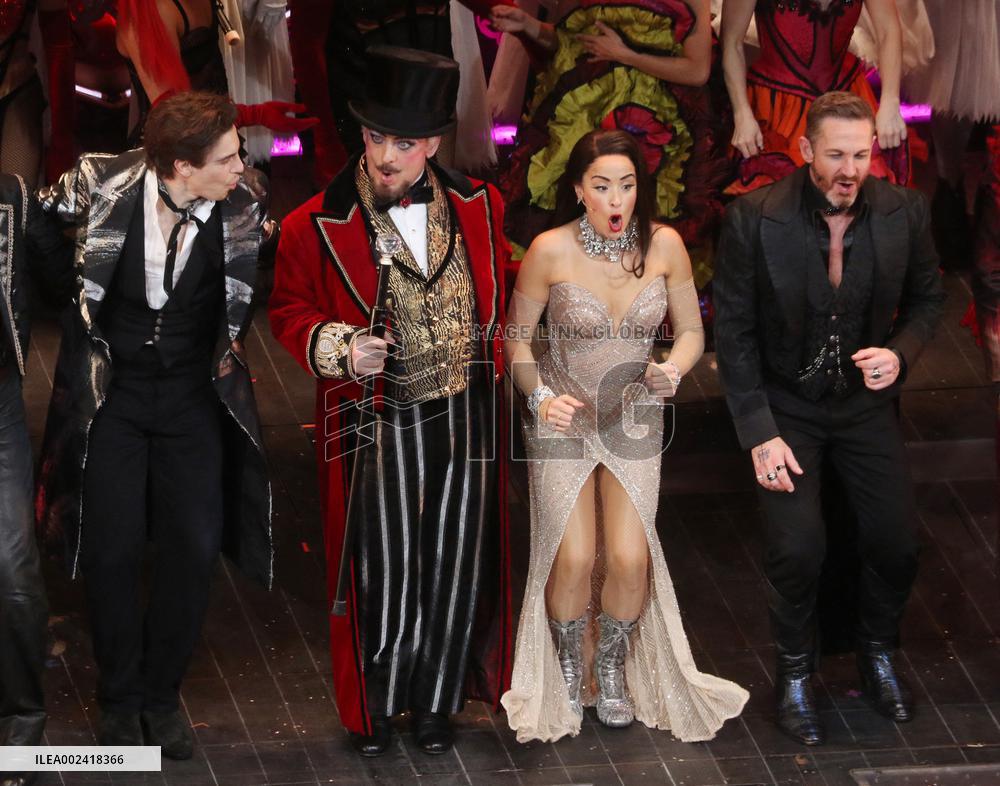 Boy George Performs In Moulin Rouge The Musical Play - NYC