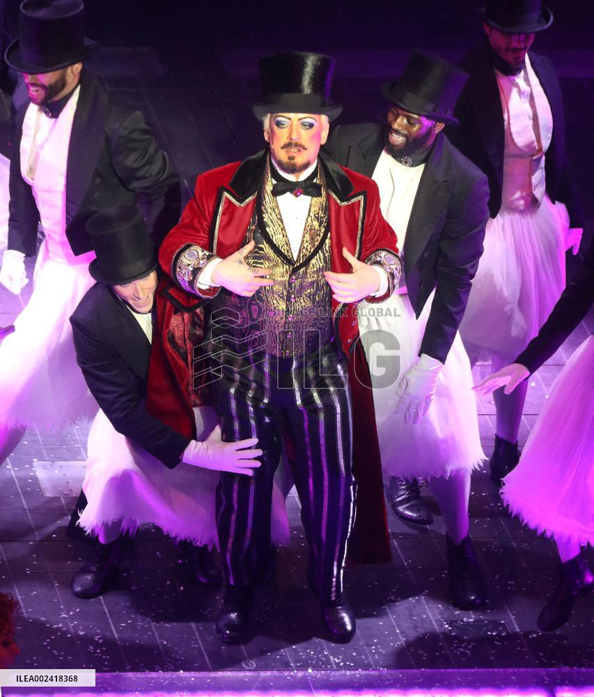 Boy George Performs In Moulin Rouge The Musical Play - NYC
