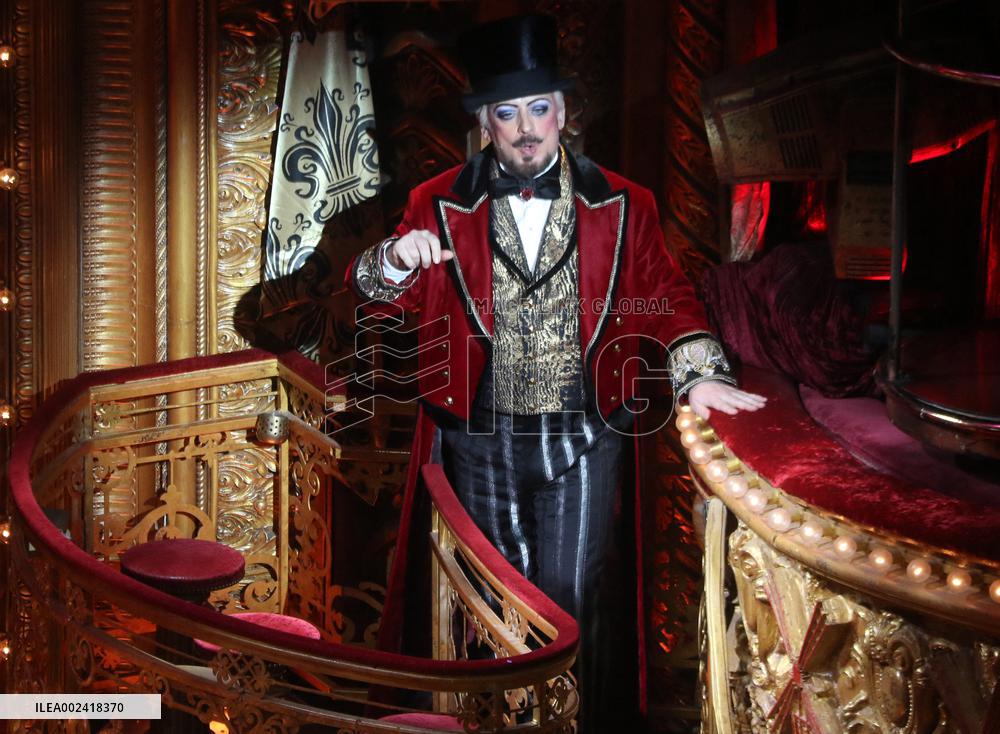 Boy George Performs In Moulin Rouge The Musical Play - NYC