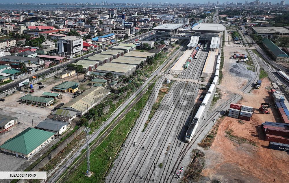 NIGERIA-LAGOS-IBADAN-CHINESE-BUILT RAILWAY-ECONOMIC DEVELOPMENT