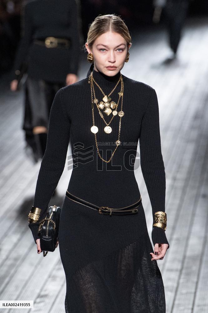 PFW - Gigi Hadid Models For Chanel