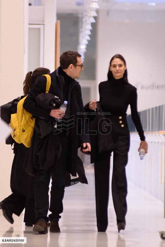 Trial Of Charlotte Lewis Against Roman Polanski - Paris