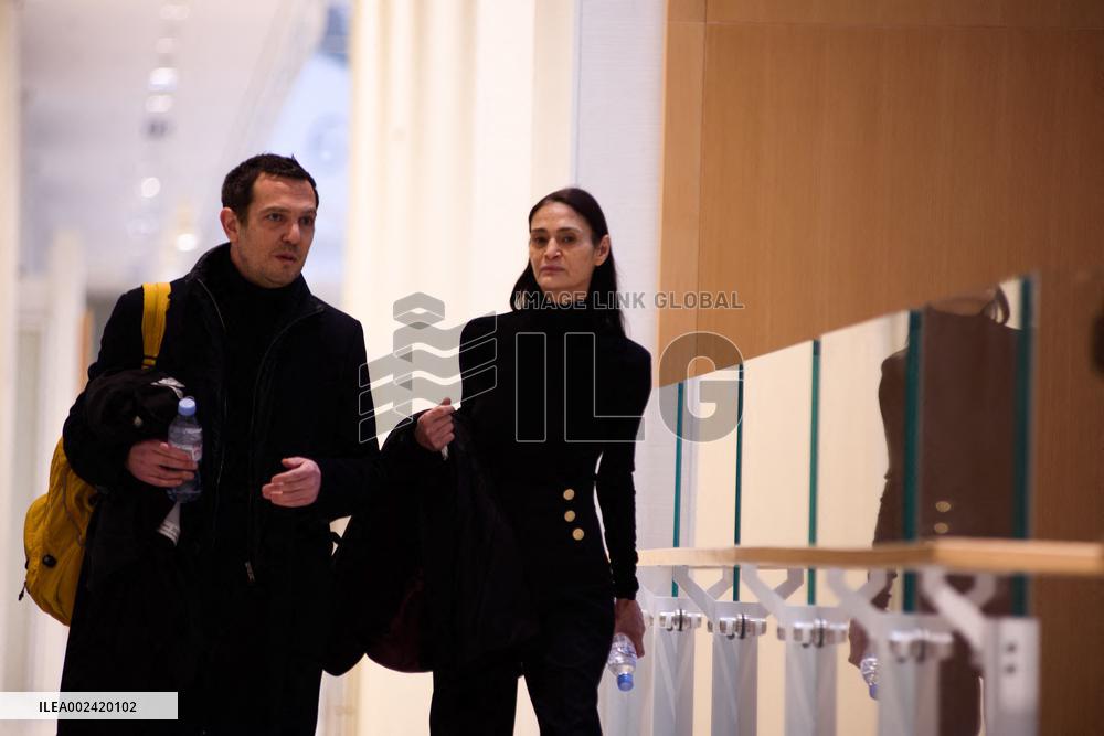 Trial Of Charlotte Lewis Against Roman Polanski - Paris