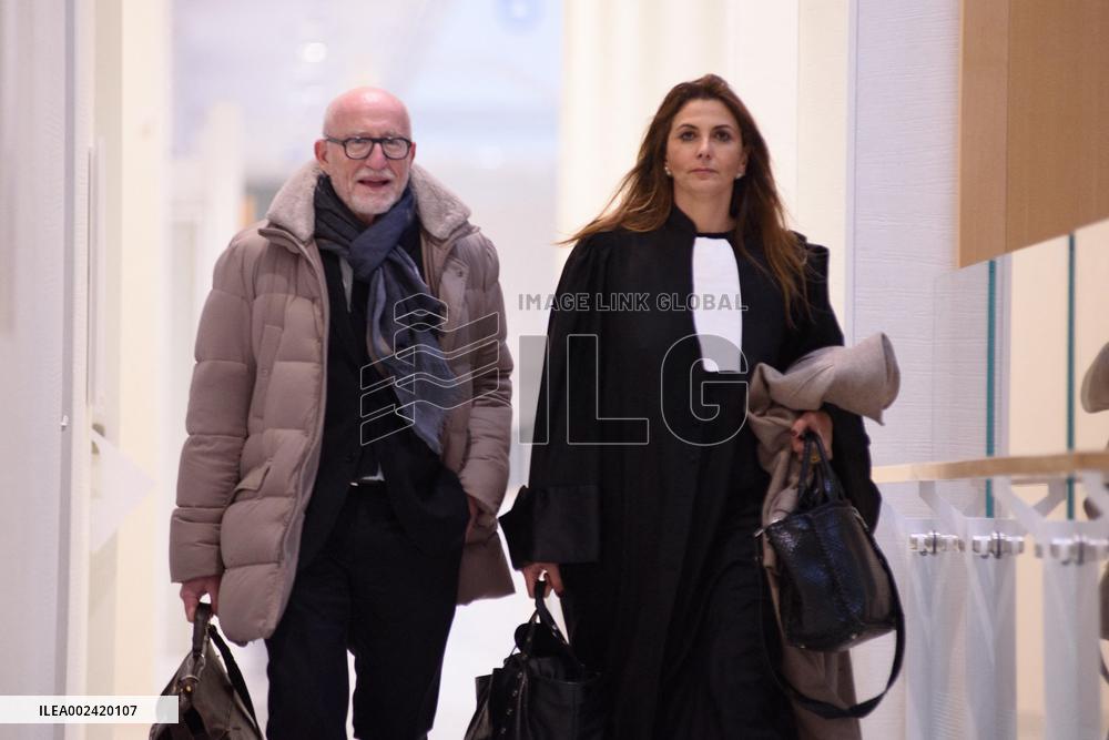 Trial Of Charlotte Lewis Against Roman Polanski - Paris