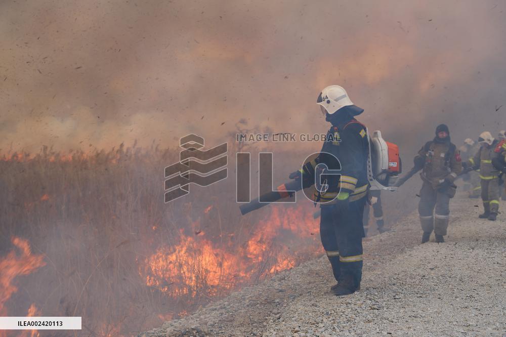 RUSSIA-PRIMORYE TERRITORY-WILDFIRES