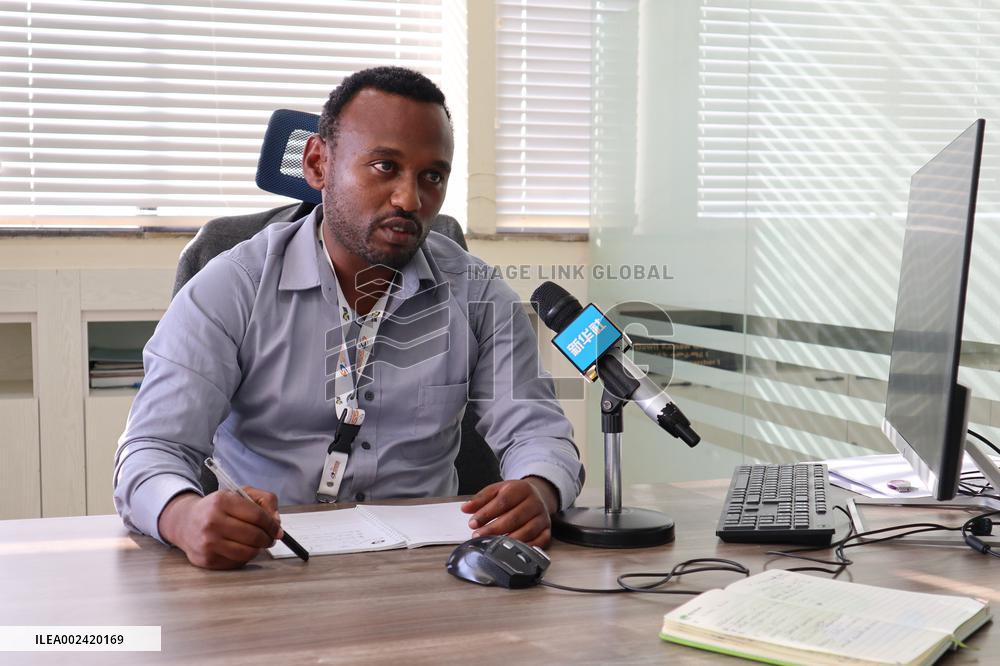 ETHIOPIA-ADDIS ABABA-SATELLITE DATA SERVICE-CHINA