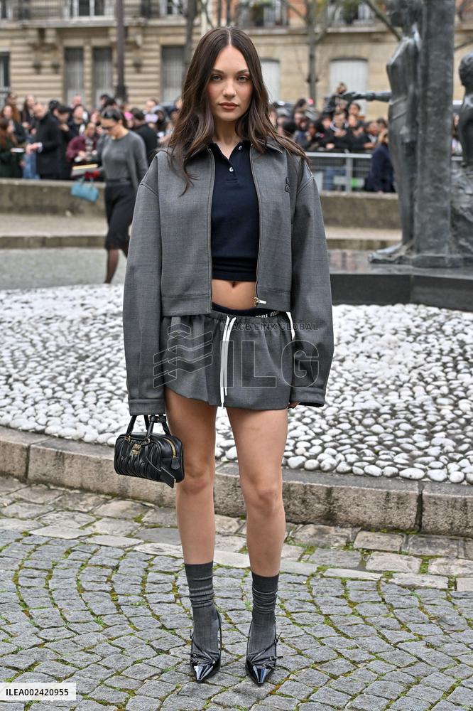 PFW Miu Miu Outside Arrivals